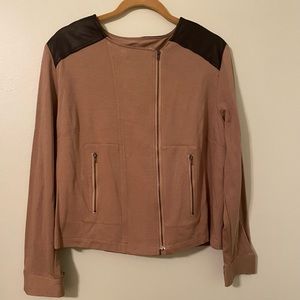 Countess Luann zipper front jacket, size XL